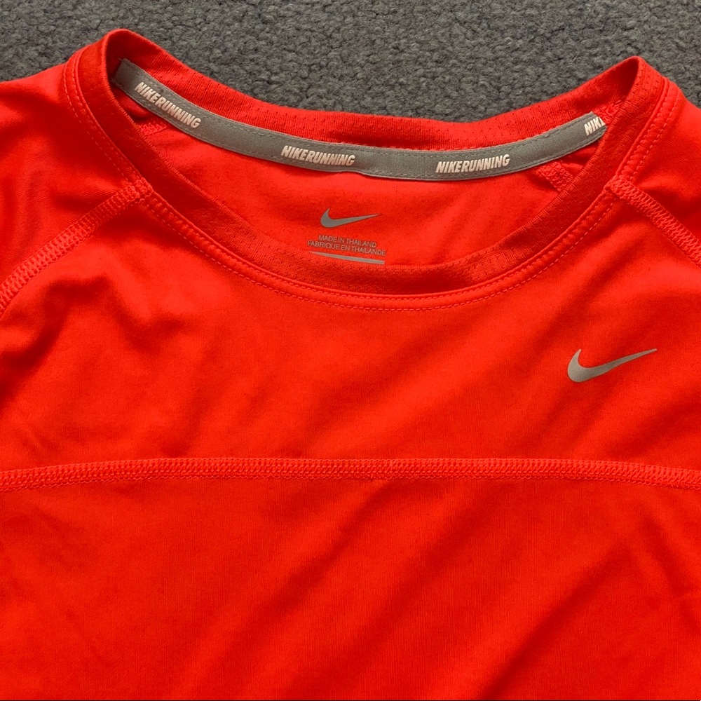 Neon Orange Nike Long Sleeve